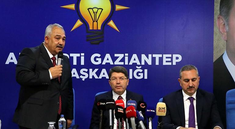 Adalet Bakanı Yılmaz Tunç AK Parti İl Başkanlığını ziyaret etti