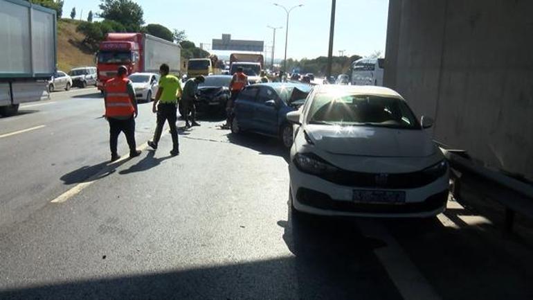 Osmangazi Köprüsünden geçen çok sayıda aracın lastiği aynı anda patladı