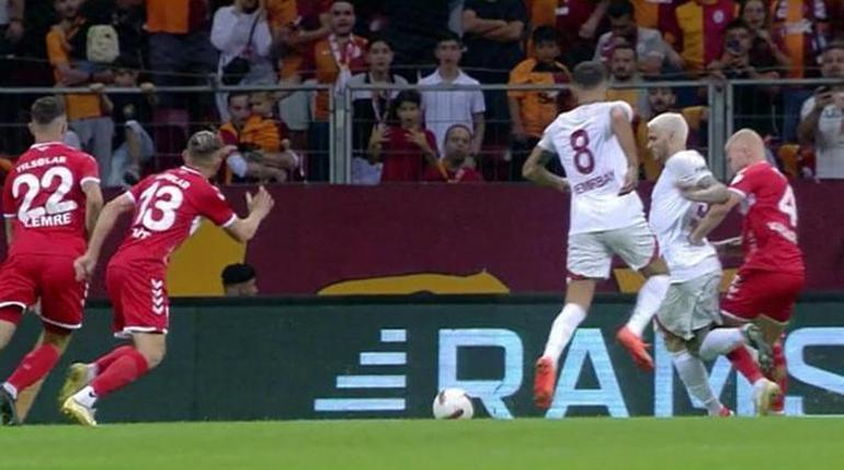 Galatasaray-Samsunspor maçında tartışma yaratan 4 penaltı pozisyonu Eski hakemler yorumladı