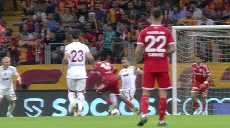 Galatasaray-Samsunspor maçında tartışma yaratan 4 penaltı pozisyonu Eski hakemler yorumladı