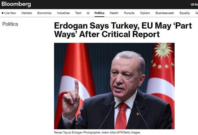 Erdoğan azarladı Yunan gazetesi yıldırıma benzetti