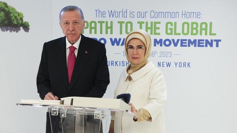 Sıfır Atık hareketi küreselleşiyor İlk destek ve imza Erdoğandan
