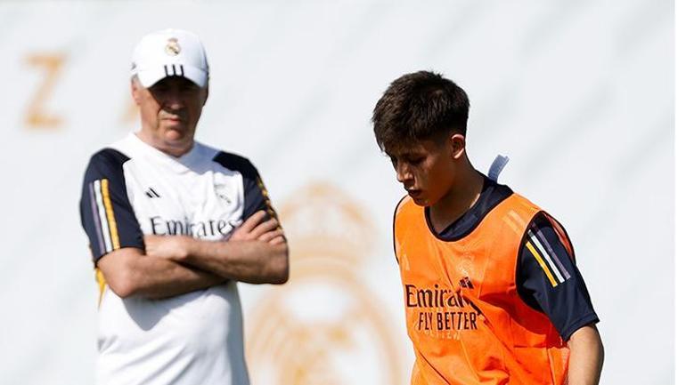 Real Madridde Ancelottiden Arda Güler açıklaması Müjdeyi verdi