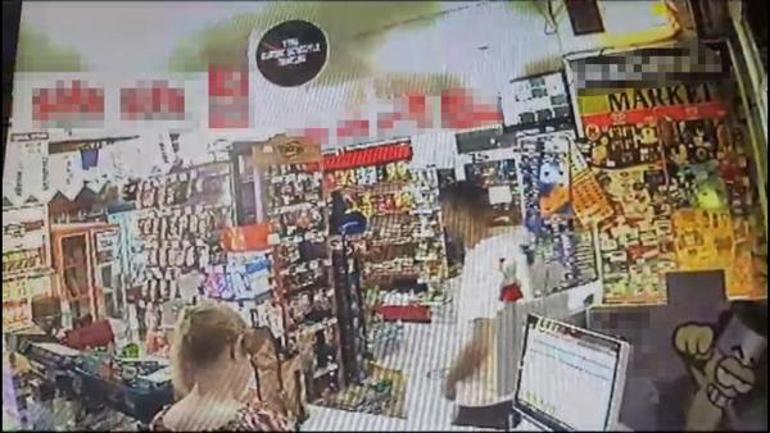 Kamera kayıtları incelendi Market sapığı yakalandı