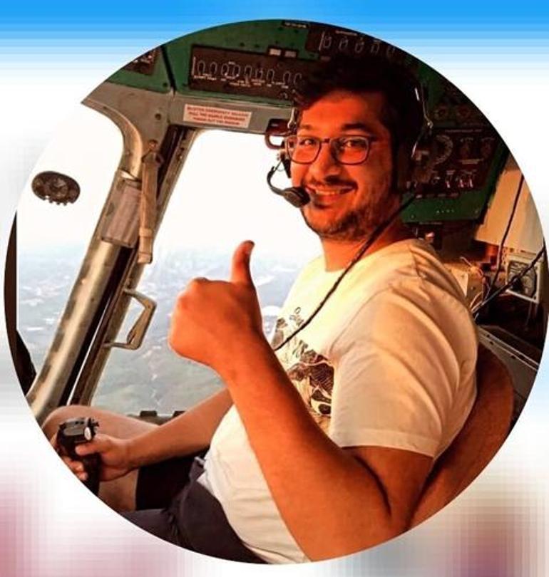 Helikopter kazasında hayatını kaybeden pilot toprağa verildi