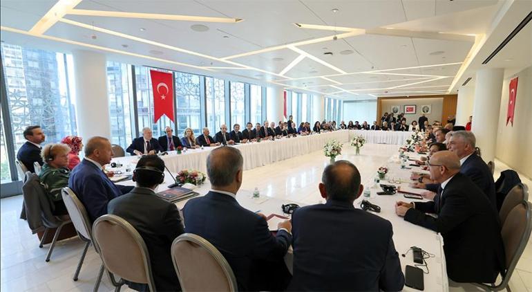 Cumhurbaşkanı Erdoğandan Türkevinde peş peşe kritik görüşmeler