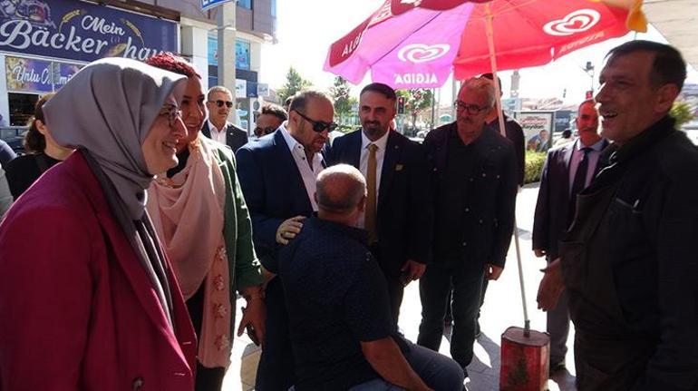 AK Parti’li Uygurdan eser, gönül ve hizmet belediyeciliği vurgusu