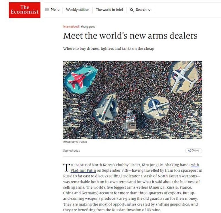 The Economist Türk silahlarını yazdı Kök söktürüyor