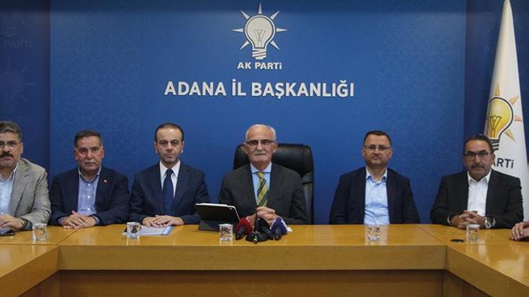 AK Parti Yerel Yönetimler Başkanı Yılmazdan Adana İl Başkanlığına ziyaret