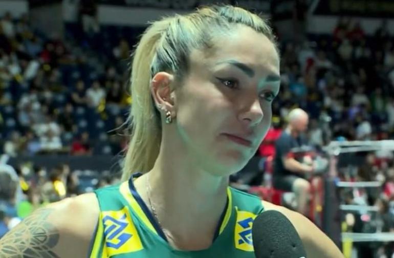 Türkiye maçı sonrası Gabi ve Thaisa gözyaşlarını tutamadı