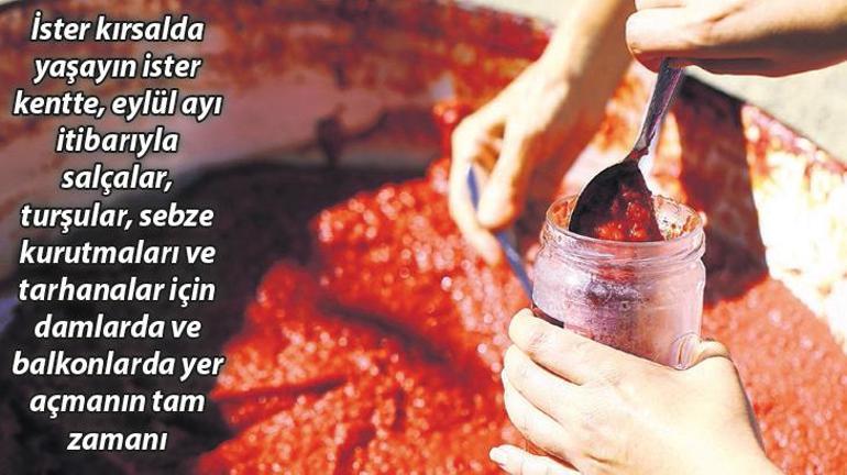 Bir tatlı telaştır kış hazırlıkları