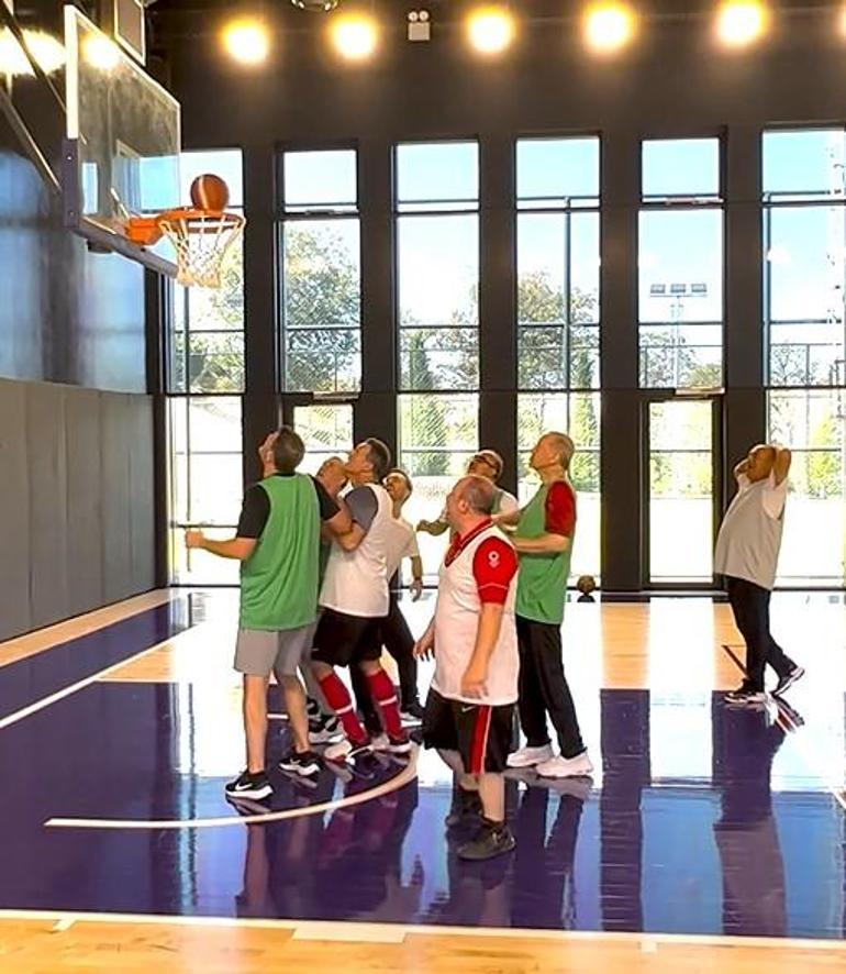 Hem sahada hem masada oyun kurucu İşte Erdoğanın basketbol performansı