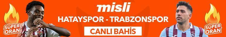Hatayspor-Trabzonspor maçı canlı bahis seçeneğiyle Mislide