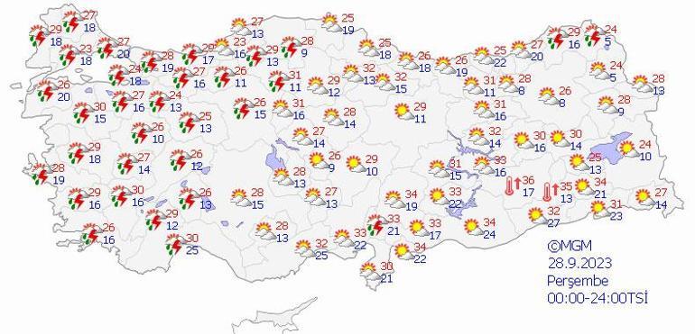 Sağanak geliyor 1 hafta sürecek, İstanbullular perşembe gününe dikkat