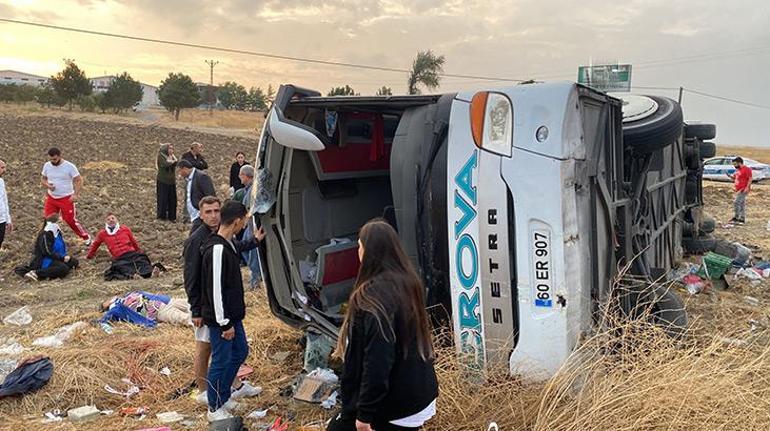 Amasya’da otobüs kazası Ölen 6 kişinin kimliği belirlendi