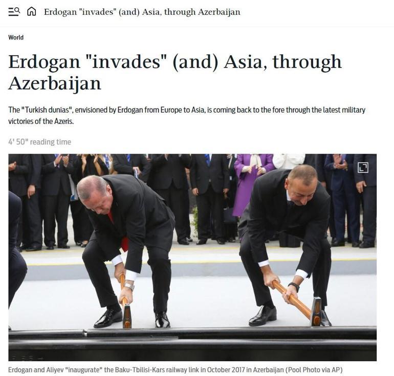 Yunan gazete bu fotoğrafla duyurdu: Erdoğanın hayali gerçek oluyor