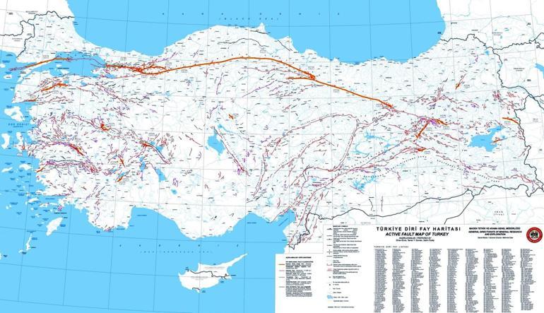 Diri fay haritası güncellendi: Marmaraya yakın illlerin tamamı depremden etkilenecek