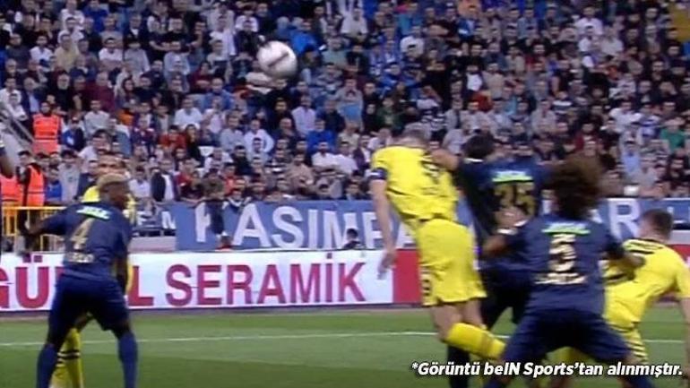 Kasımpaşa-Fenerbahçe maçında tartışma yaratan penaltı kararı İlk golden önce faul var mı