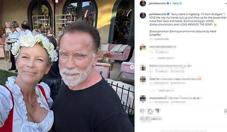 Arnold Schwarzenegger ile Jamie Lee Curtis ödüllü filmden 29 yıl sonra buluştu