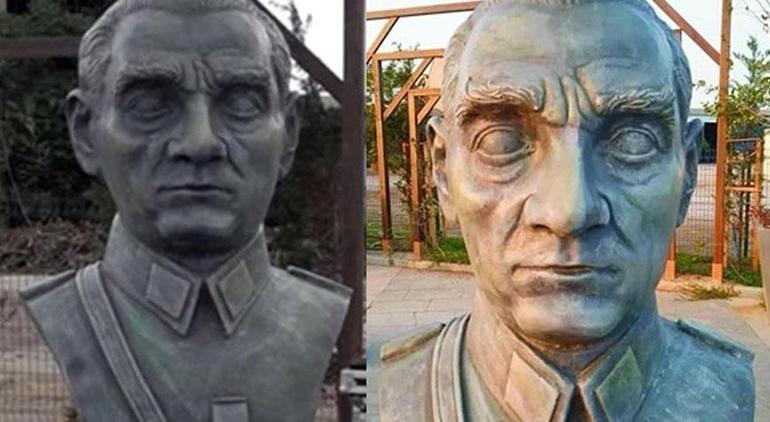 Çanakkalede tepki çeken Atatürk büstü ile ilgili yeni gelişme