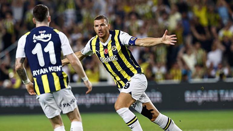 Fenerbahçede Edin Dzeko, İtalyayı salladı Inter çok pişman