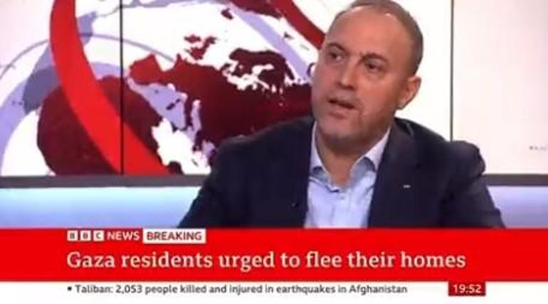 BBC sunucusuna şok soru: Filistinliler ölürken beni davet ettin mi