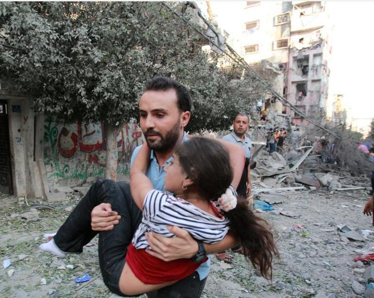Gazzede insani kriz derinleşiyor Her şeyini kaybedenlerin şehri