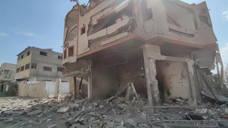 Al-Karama Mahallesi’ndeki yıkım görüntülendi Evimi tanıyamadım