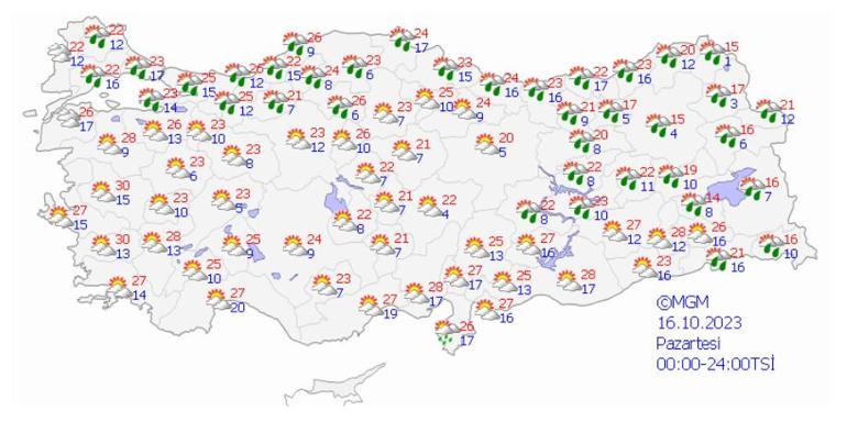 Meteoroloji gün vererek açıkladı Mevsim normalleri altına düşecek