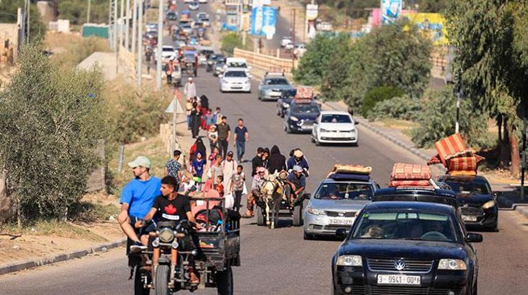 İsrail ordusu duyurdu: Bölgeyi terk etmeleri için  6 saat süre