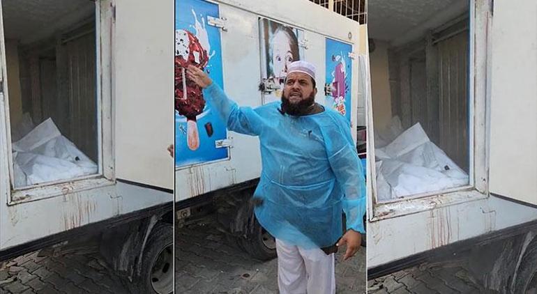 Gazzede tablo ağırlaşıyor Dondurma dolaplarını morg olarak kullanacağız