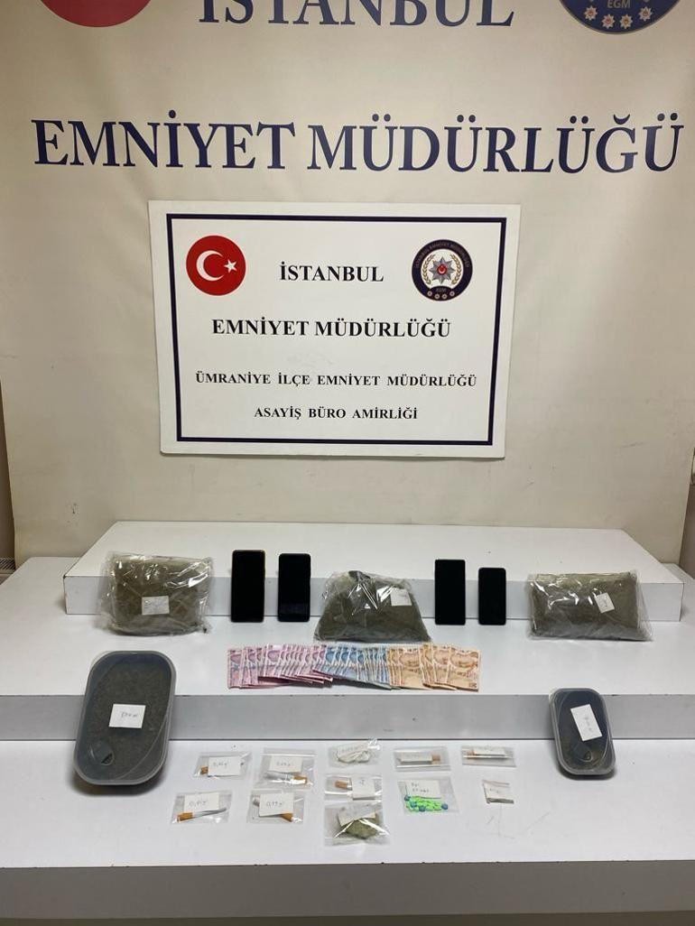 İstanbulda narkotik operasyonu 2 kişi yakalandı