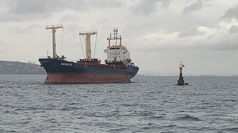 Maltepe açıklarında kuru yük gemisi karaya oturdu Valilikten açıklama