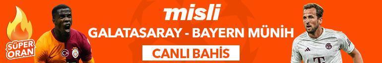 Galatasaray-Bayern Münih maçı canlı bahis seçeneğiyle Mislide