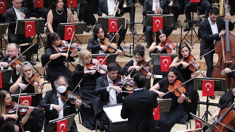 Cumhurbaşkanlığı Senfoni Orkestrasından 100üncü yıla özel konser