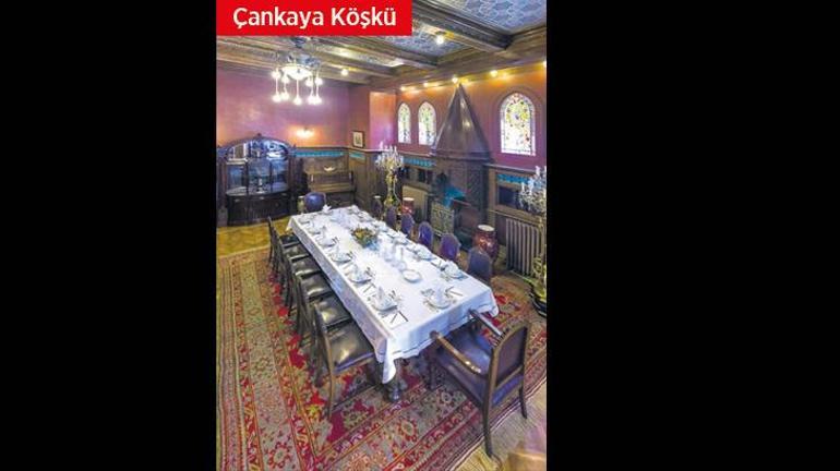 Başkent Ankara’da protokol ve resmi davetler: Çankaya Köşkü sofraları