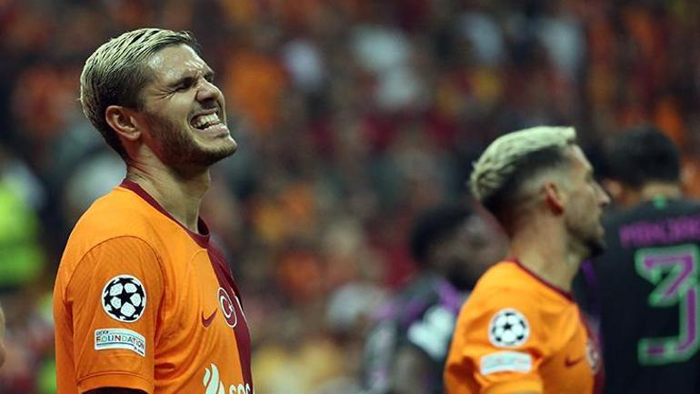 Galatasarayın gol makinesi Icardi Avrupanın zirvesinde Ünlü yıldızları solladı