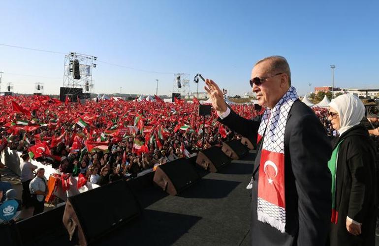 Emine Erdoğan: Filistinli kardeşlerimizin acısını yüreklerimizde taşıyoruz