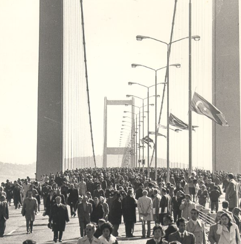 Cumhuriyetin 100üncü yılı 15 Temmuz Şehitler Köprüsü 50 yaşında