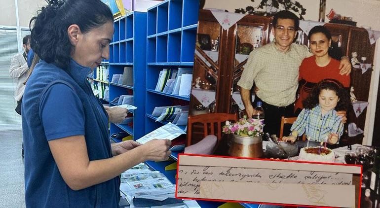 10 yıl önce hayatını kaybeden eşinden 21 yıl sonra mektup geldi