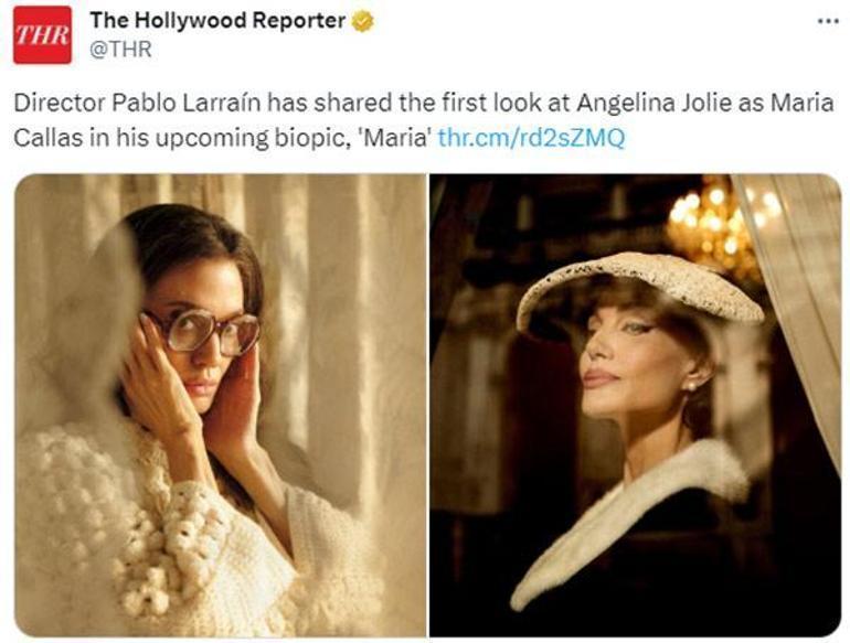 Angelina Jolie ve Haluk Bilginerli Maria filminin setinden ilk fotoğraf