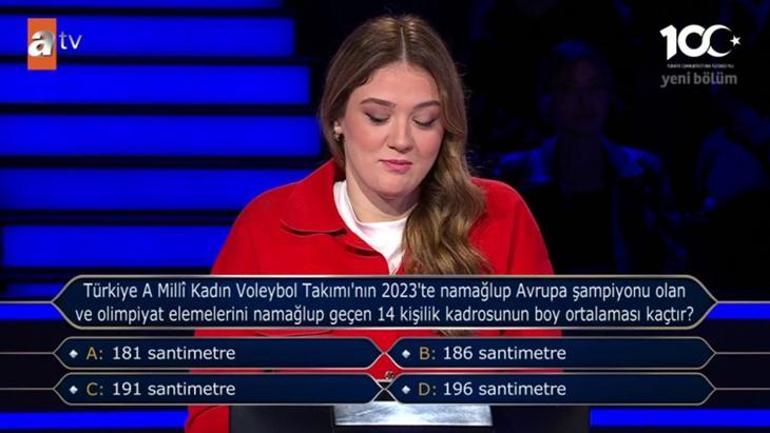 Zehra Güneş Kim Milyoner Olmak İster yarışmasında Fenerbahçe sorusunu jokerle bildi İşte kazandığı ödül