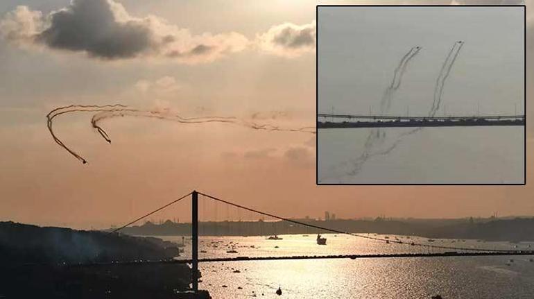 İstanbul Boğazında dikkat çeken anons Kokpit görüntüleri paylaşıldı