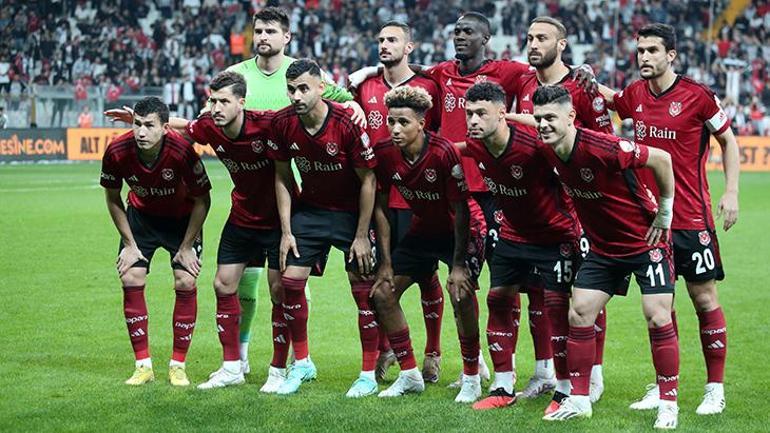 Beşiktaş, Gaziantep FKya takılmadı Amir Hadziahmetovic kırmızı kart gördü