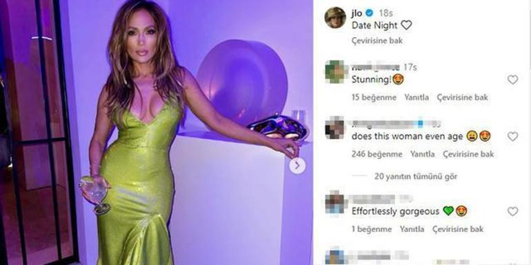 54 yaşındaki Jennifer Lopezden dikkat çeken pozlar