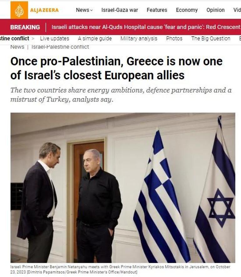 Al Jazeera yazdı: Türkiye, Yunanistan ve İsraili aynı hizaya çekti