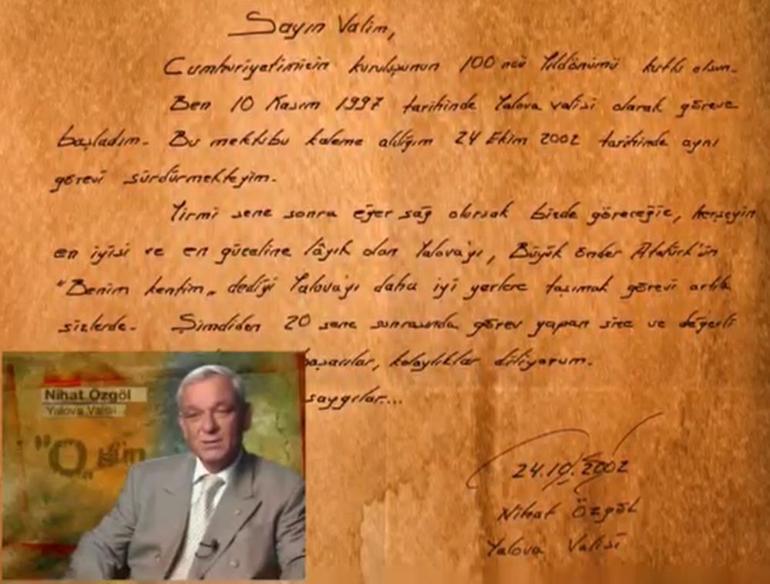 Herkes görsün diye paylaşıldı: Valiliğe 21 yıl sonra ulaşan mektup
