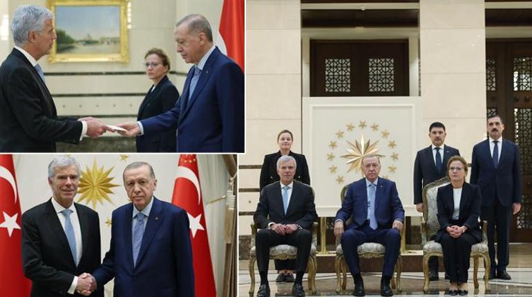 Cumhurbaşkanı Erdoğandan Beştepede peş peşe kabuller