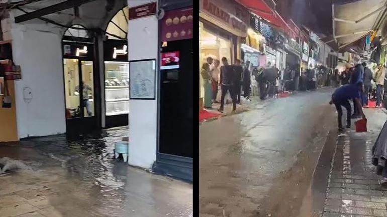 İstanbulda sağanak yağış Meteorolojiden yeni uyarılar