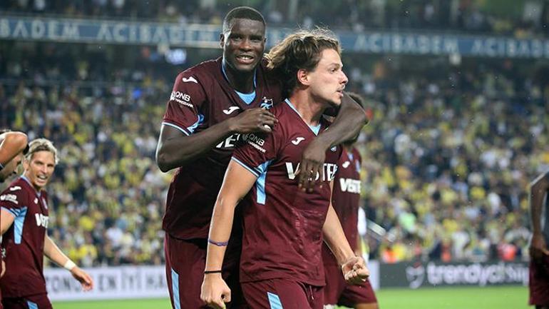 Fenerbahçe maçı sonrası Trabzonsporun yıldızına övgü dolu sözler: Yüreğini ortaya koydu